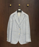 Sample Suit 2-Delig '26 | Blauw Geruit MT48