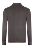 Cardigan Cashmere Cotton Taupe  SS26