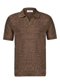 Polo Riva Lino Brown SS26