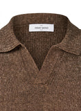 Polo Riva Lino Brown SS26
