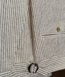 Sample Suit 2-Delig '26 | Seersucker Taupe MT48