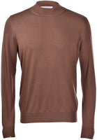 Turtleneck Trui Brown by Gran Sasso 🇮🇹