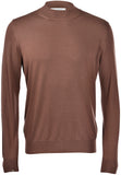 Turtleneck Trui Brown by Gran Sasso 🇮🇹