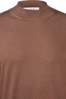 Turtleneck Trui Brown by Gran Sasso 🇮🇹