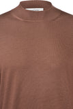 Turtleneck Trui Brown by Gran Sasso 🇮🇹