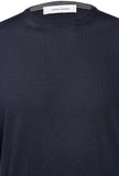 Ronde Hals Trui Navy by Gran Sasso 🇮🇹