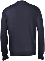 Ronde Hals Trui Navy by Gran Sasso 🇮🇹