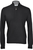 Halve Zip Black (FW25)