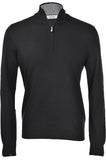 Halve Zip Black (FW25)