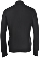 Halve Zip Black (FW25)
