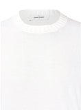 T-Shirt Knitted Cotton White SS26