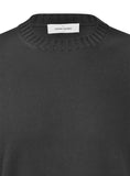 T-Shirt Knitted Cotton Black SS26