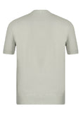 T-Shirt Knitted Cotton Sage Green SS26