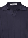 Polo Riva Stripe Navy SS26