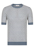 T-Shirt Stripe Blue SS26