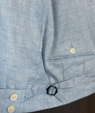 Sample Suit 3-Delig '26 | Blauw Herringbone MT48