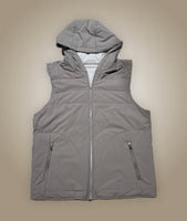 Reversible Bodywarmer Off-White / Taupe