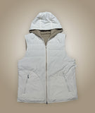 Reversible Bodywarmer Off-White / Taupe