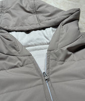 Reversible Bodywarmer Off-White / Taupe