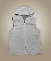 Reversible Bodywarmer Off-White / Taupe