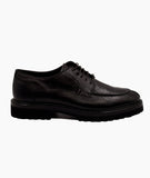 Leather Dark Brown Veterschoen