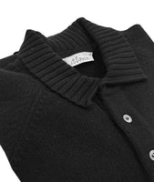 Cashmere Polo Zwart