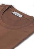 T-Shirt Mercerized Cotton Camel