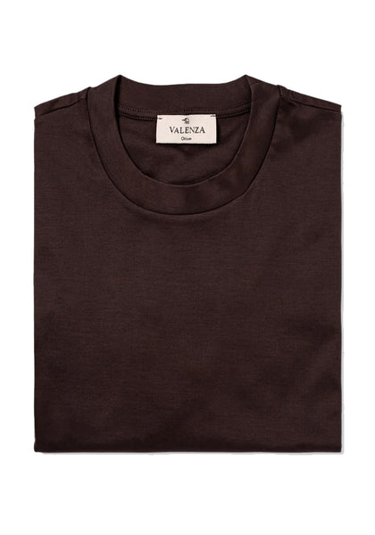 Valenza Italian T-Shirt Ebony Brown