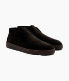 High Loafer Suede Brown