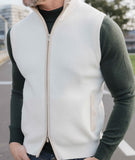 Gilet Zip Off-White