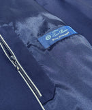 Italian Navy Jacket by Loro Piana fabrics