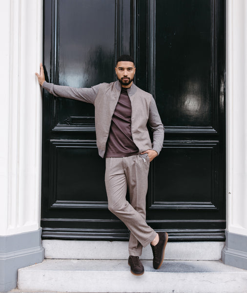 Trouser Cashmere Taupe FW25