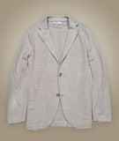 Jacket Linnen Cotton Sand