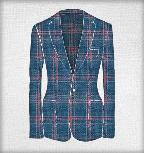 You're One Of A Kind '24 | Checked Jacket by Ariston Napoli