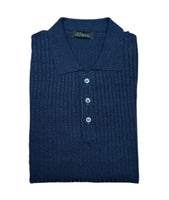 Polo Linnen Cotton Navy