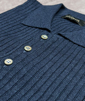 Polo Linnen Cotton Navy