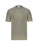 Ronde Hals Lino Green SS26