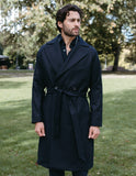 Italian Overcoat Navy