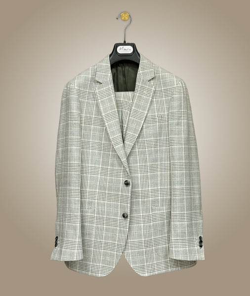 Sample Pak Light Green Check