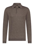 Polo Long Sleeve Taupe FW26