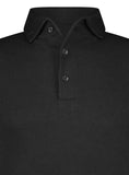 Polo Hidden Button Black
