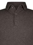 Polo Hidden Button Brown