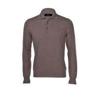 Polo Lange Mouw Brown