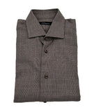 R2W Shirt Fashion Prince of Wales Taupe / Pied de Poule