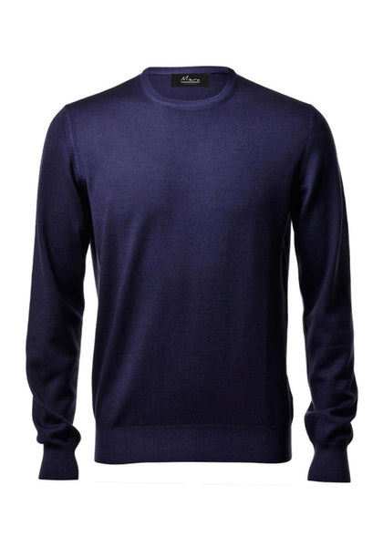 Ronde Hals Vintage Blue FW24