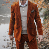 Sample Suit Rust Brown