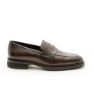 Loafer Pelle Marrone Leather