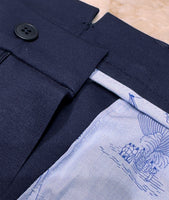Short Navy Stretch
