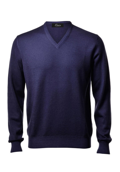 V-Hals Vintage Blue FW24